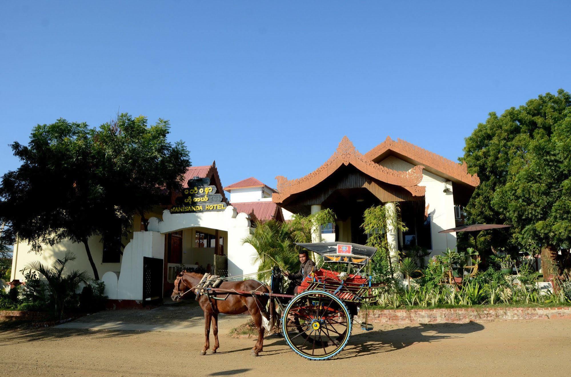 Manisanda Hotel Bagan Exteriör bild